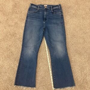 MOTHER Hustler Ankle Fray size 33